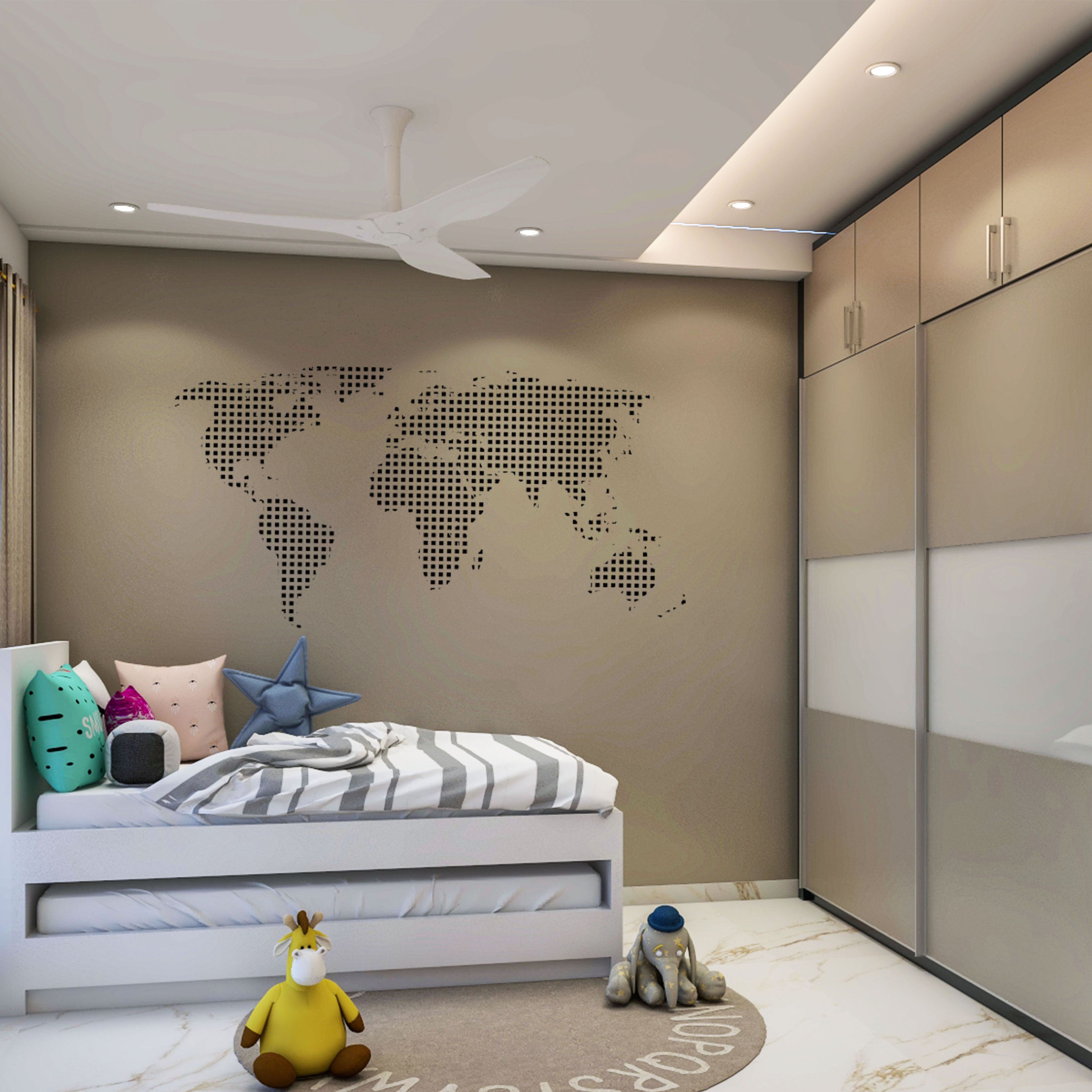 bedroom colour design