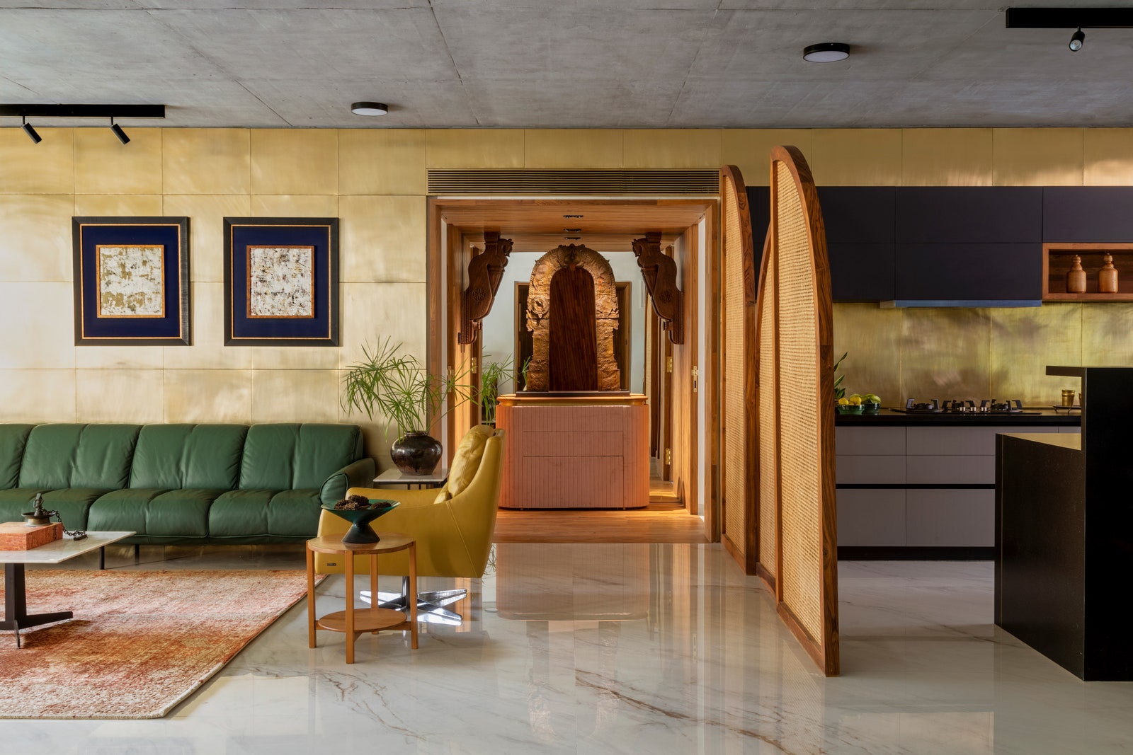 living room temple design